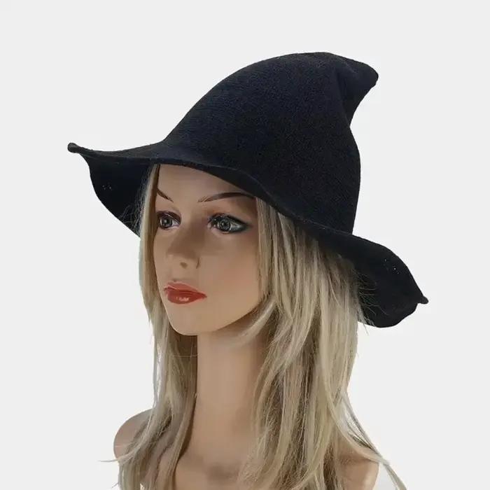 Chapeau de sorcière en laine
