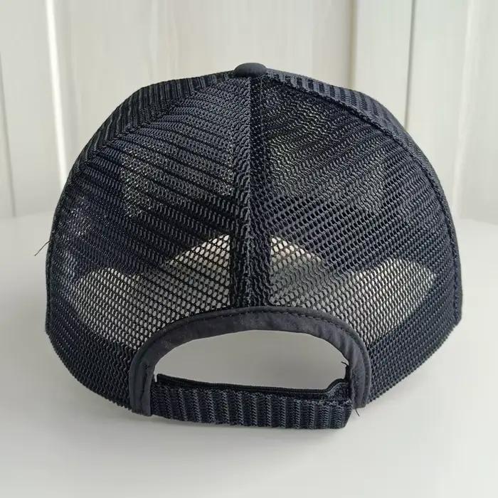 Chapeau en maille polyester sport pour homme lettres motif protection solaire quatre saisonsextérieuroccasions spéciales