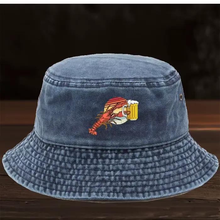 1 chapeau de pêcheur lavable de haute qualité