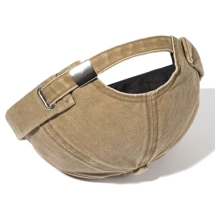 Bocca lavé Docker Beanie casquette sans bords chapeau sans visière couleur unie rétro Vintage Style de rue printemps automne extérieur Gorras