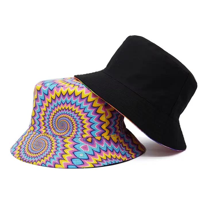 Casquette colorée à motif géométrique pour hommes et femmes