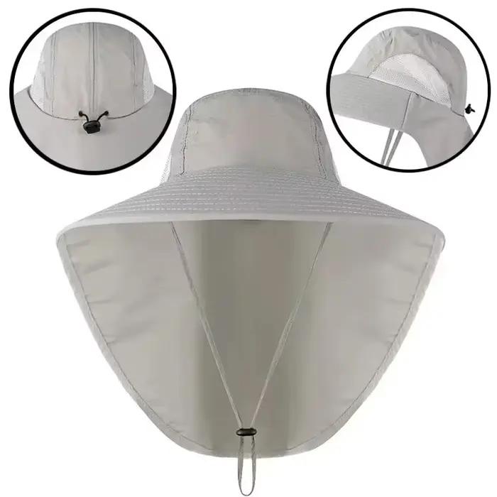 Chapeau de soleil d'extérieur avec protection de nuque