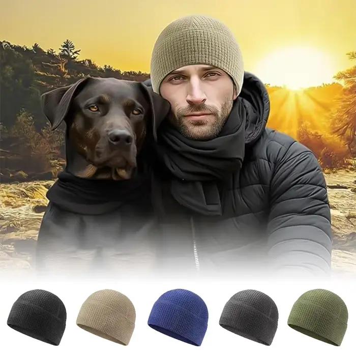 Chapeau en tissu polaire pour l'extérieur