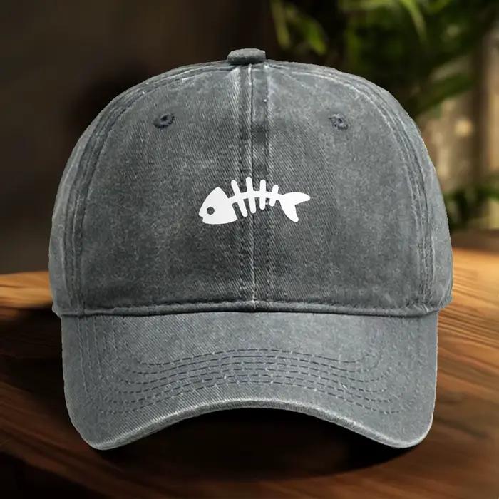 Casquette de Baseball en os de poisson