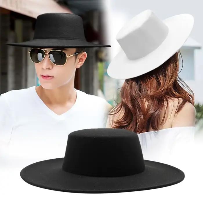 Chapeau plat rétro français pour femme