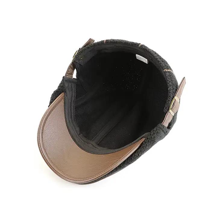 Nouveau béret tricoté JAMONT en coton polyvalent pour hommes et femmes, bérets sport patchwork, 7 couleurs, quatre saisons, style anglais, cadeau idéal