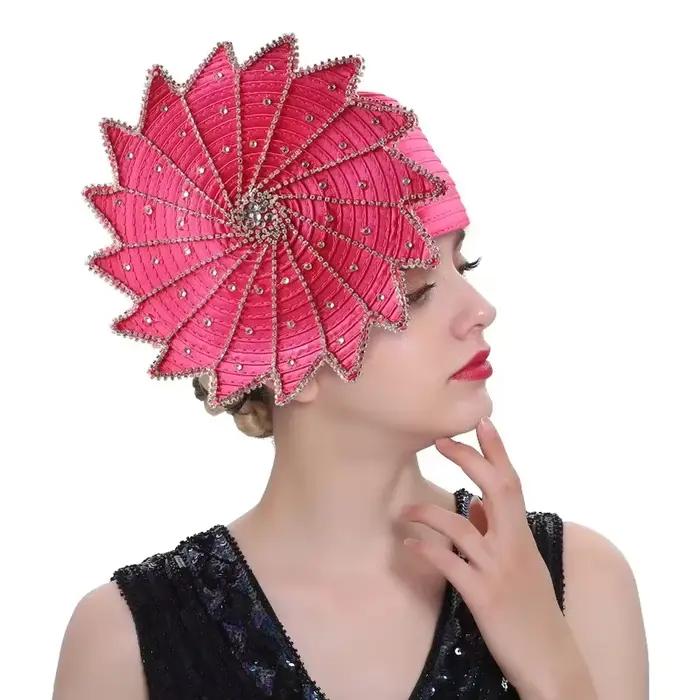 Chapeau fascinateur de banquet pour femme – Derby Kentucky en satin