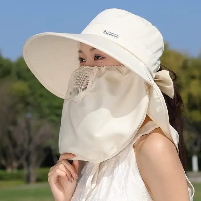 Chapeau de soleil pliable à large bord