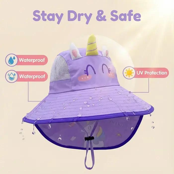 Chapeau de protection solaire pour enfants