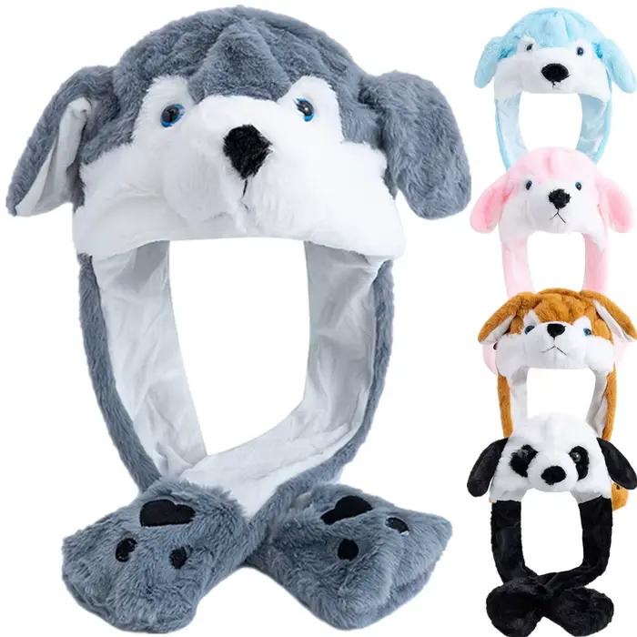 Offre spéciale unisexe drôle oreille chapeau Style Animal Couple mignon