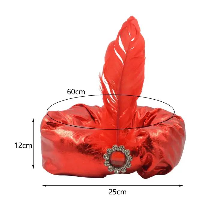 Chapeau Turban Torsadé et Plissé pour Homme et Femme