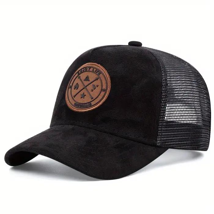Offre spéciale casquette unisexe profiter de la vie lettre Patch casquettes de Baseball hommes femmes chapeau de camionneur