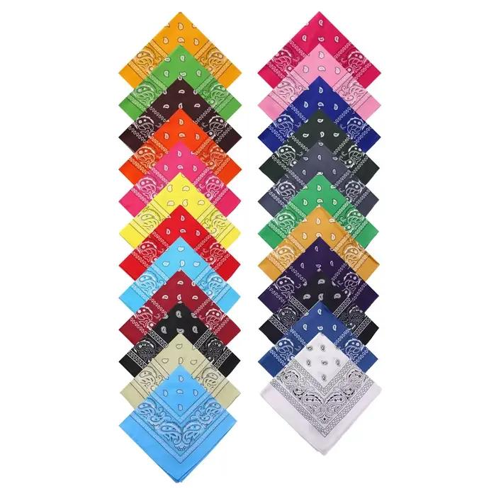 Bandana carré punk pour filles et femmes
