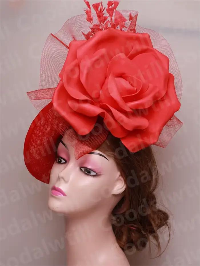 Barrette à cheveux polyester élégante pour mariage cocktail performance femmes printemps automne