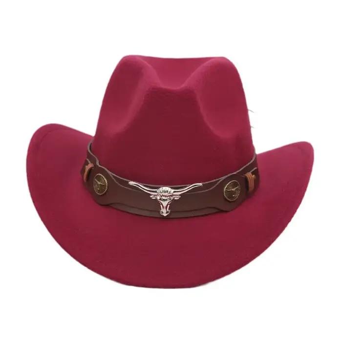 Chapeaux de cowboy pour hommes Western Cool à la mode Verstaile