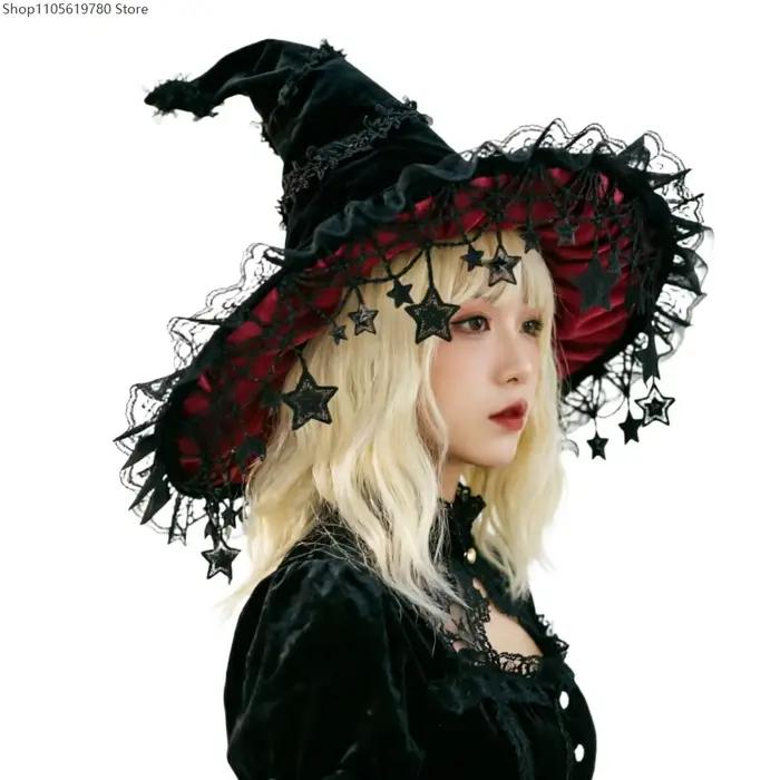 Chapeau de sorcière magique d'Halloween