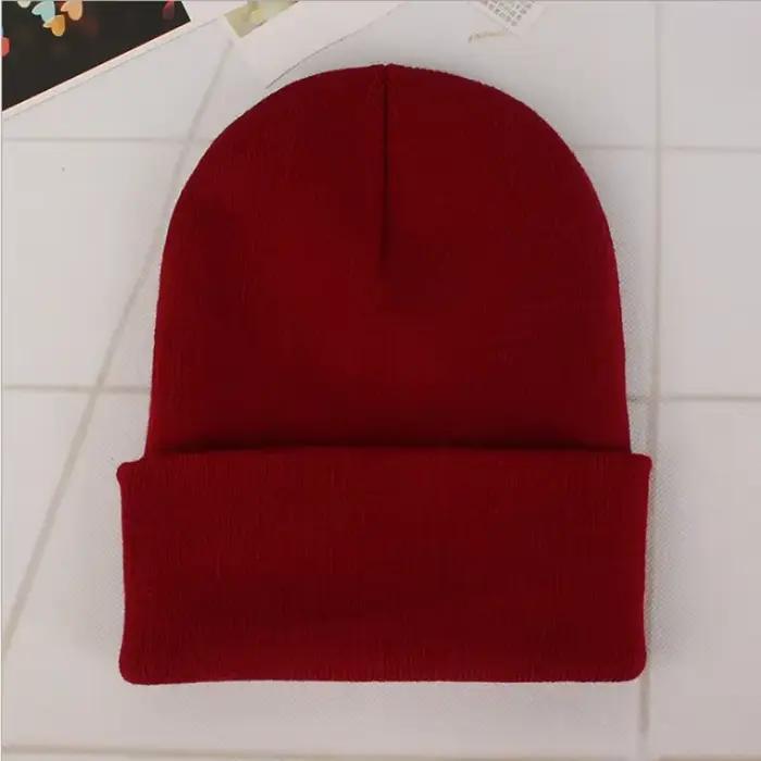 Chapeau en laine acrylique pour hommes et femmes