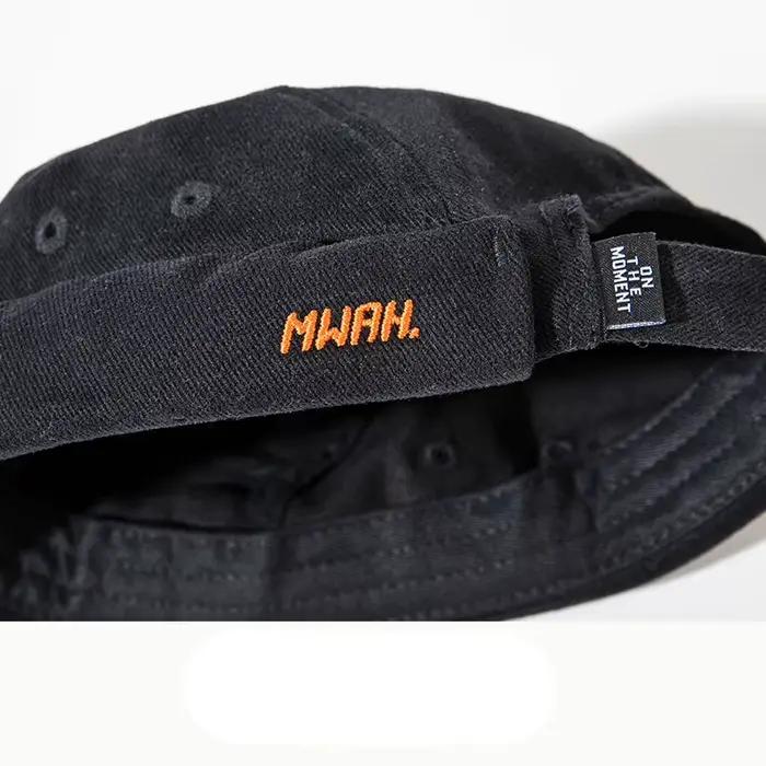 Nouvelle mode Summe broderie peau de Melon chapeaux sans bords pour hommes femmes Bonnet marque