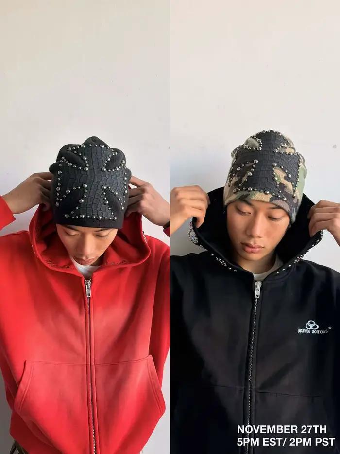 Bonnet tricoté tendance 2025 – Collection Printemps-Automne – Design personnalisé pour un style urbain et branché