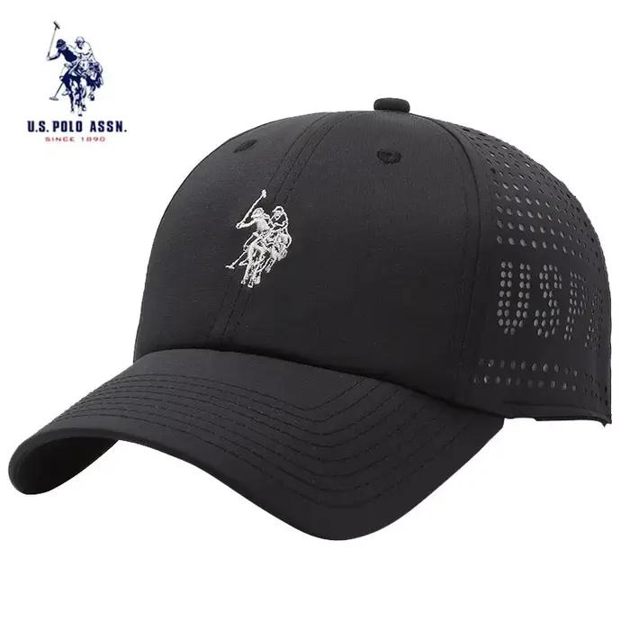 POLO été hommes en plein air respirant casquette de Baseball décontractée Protection solaire chapeau à large bord brodé à la mode Streetwear