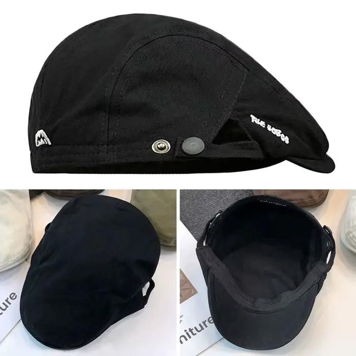 Béret brodé décontracté