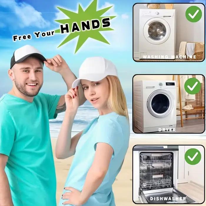 Cage de lavage pour chapeaux avec fermeture éclair - Convient