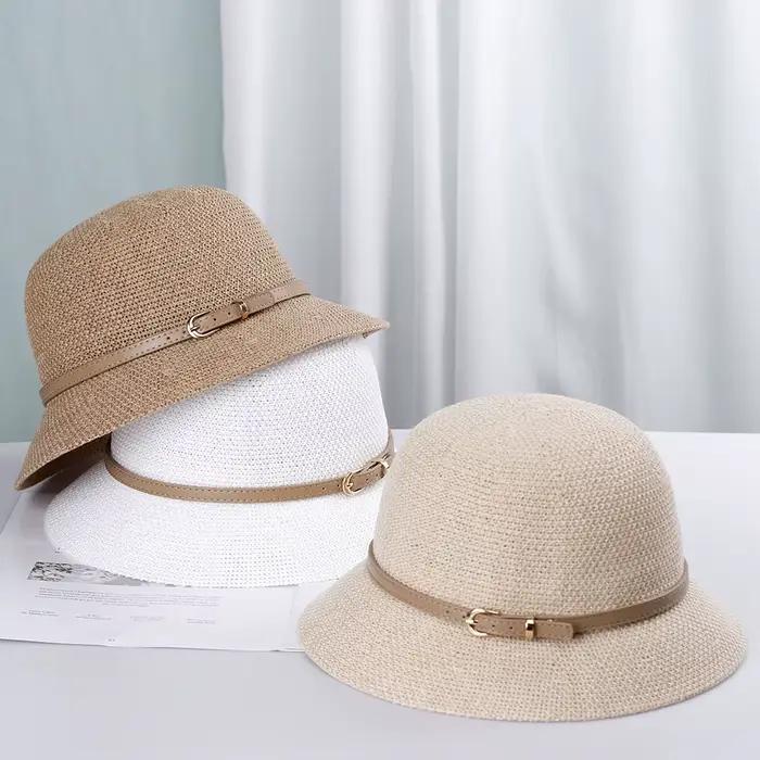 Chapeau de paille pour femmes et hommes