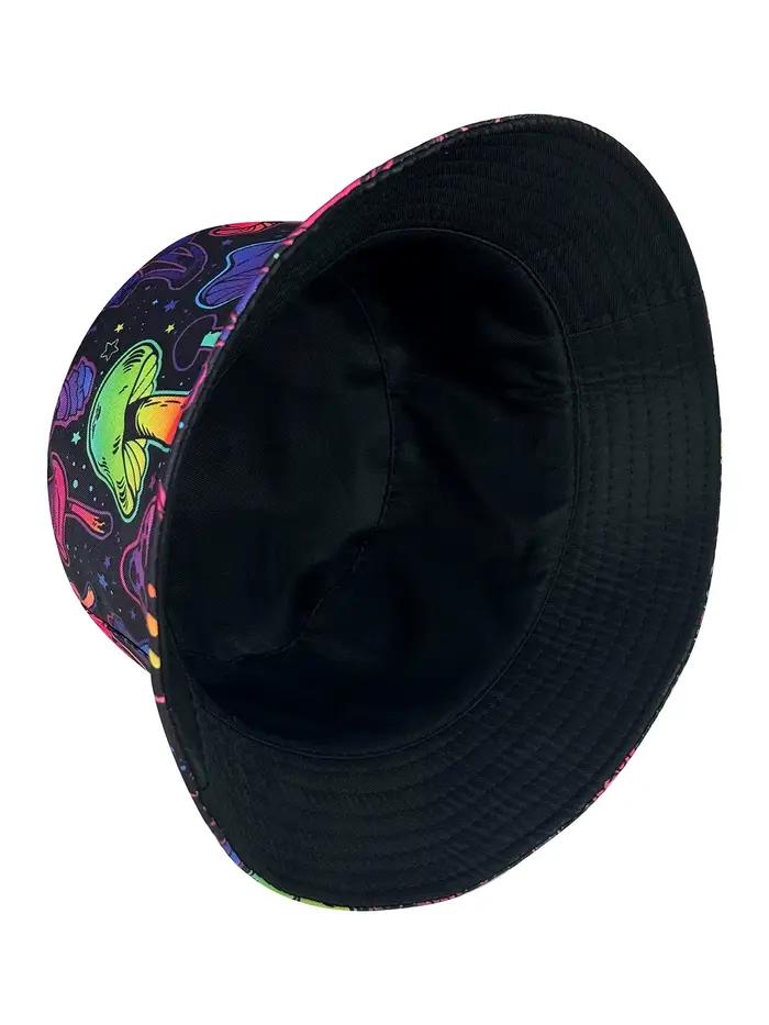 Chapeau seau champignon coloré de rêve