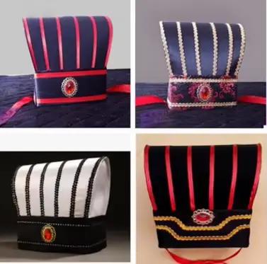 Chapeau rayé ancien pour adultes