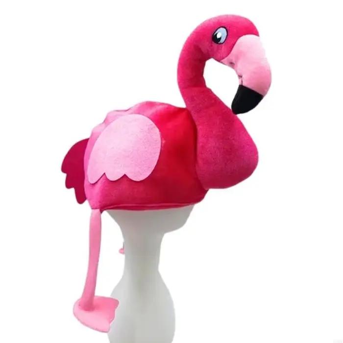 Chapeau flamant rose pour adultes