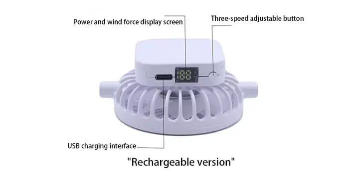 Chapeau de ventilateur de charge pour travailler en plein air