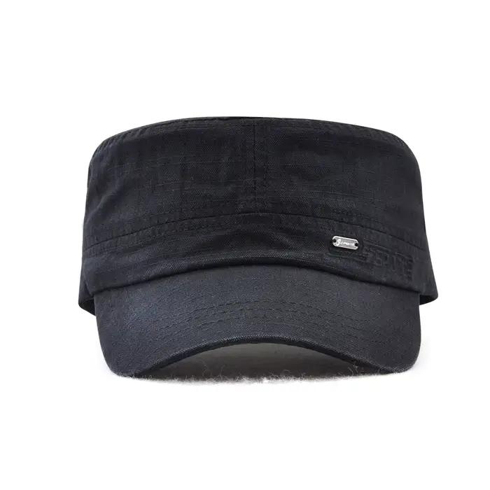 Casquette militaire classique en coton délavé pour hommes et femmes