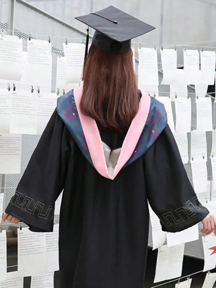 Chapeau de graduation noir pour adultes