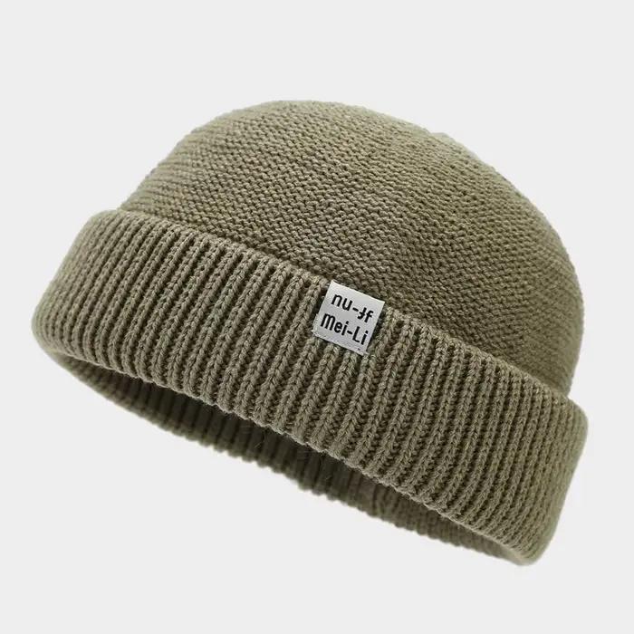 Bonnet Hip Hop en tricot pour homme et femme