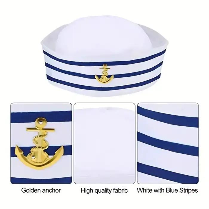 Chapeau de Capitaine de Bateau de Mode