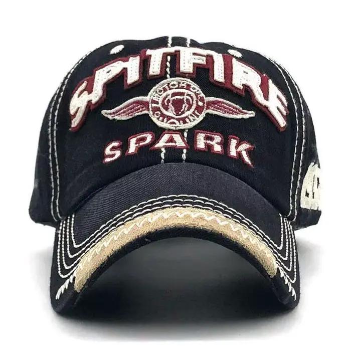 Casquette de baseball unisexe style hip hop avec lettres brodées pour hommes et femmes toutes saisons occasions décontractées