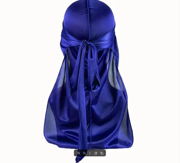Durag en soie pour homme tricoté multicolore polyvalent pour toutes les saisons et occasions festives