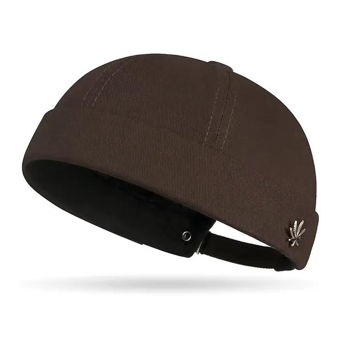 Casquette Guapi Fashion Tang en métal avec motif feuille d'érable
