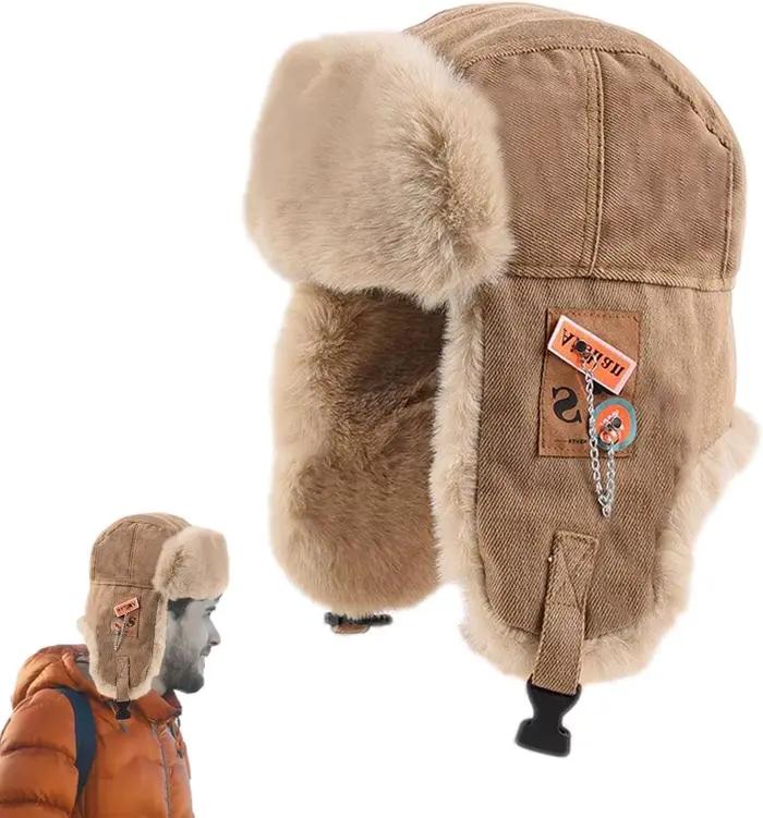 Chapeau de bombardier pour hommes