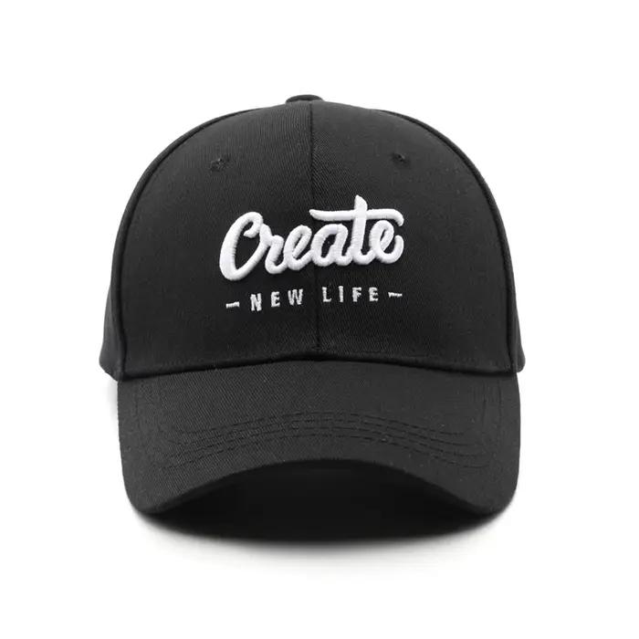 Casquette de baseball FS Brand à lettres 3D pour hommes