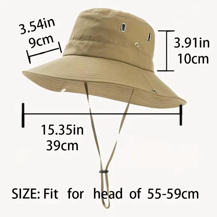 Chapeau de pêcheur imperméable pour l'extérieur