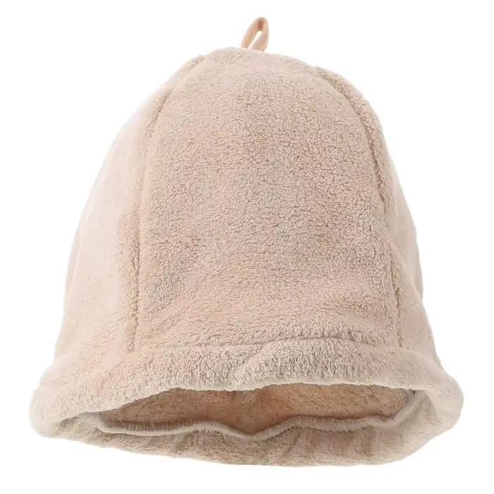 Chapeau de sauna traditionnel isolant couleur kaki
