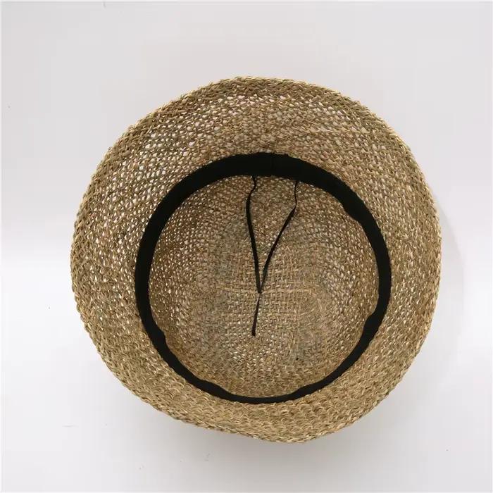 Chapeau de paille fait à la main pour femme