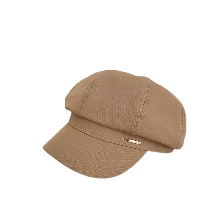 Béret pour femme, chapeau de newsboy