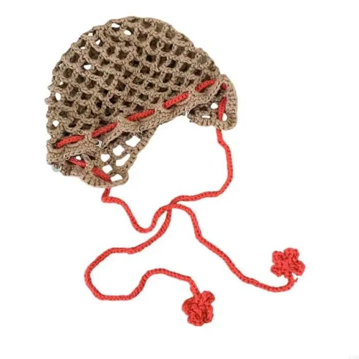 Chapeau respirant en Crochet