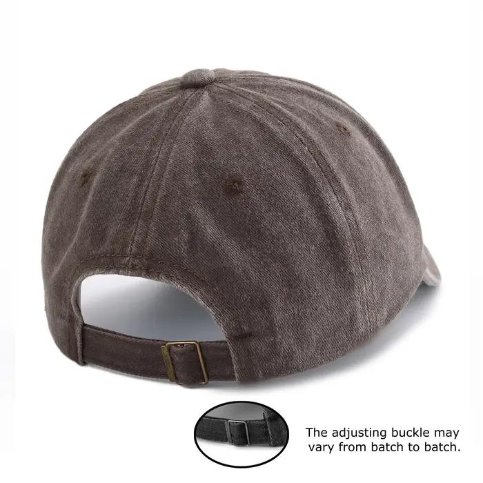 Casquette de Baseball délavée imprimée GOOSE BUMP pour adultes