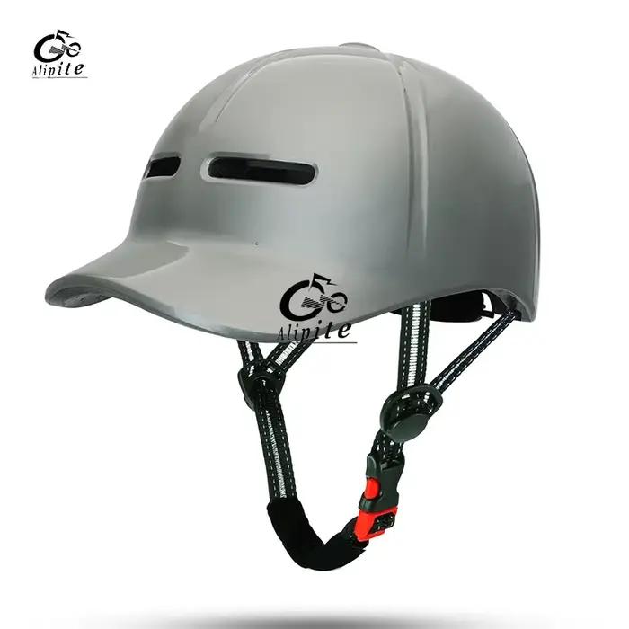 Casque de vélo électrique élégant pour hommes et femmes, casquette de baseball, casques de sécurité pour scooters et vélos électriques, accessoire de cyclisme occasions spéciales