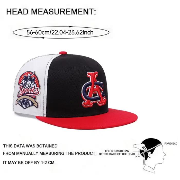 2025 personnalisé nouveau chapeau de baseball CA brodé mode rue hiphop
