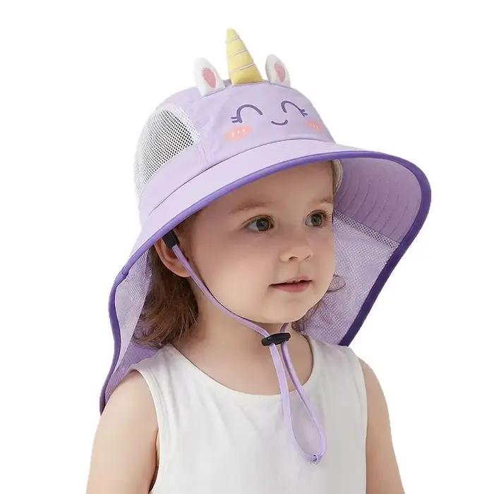 Chapeau de protection solaire pour enfants