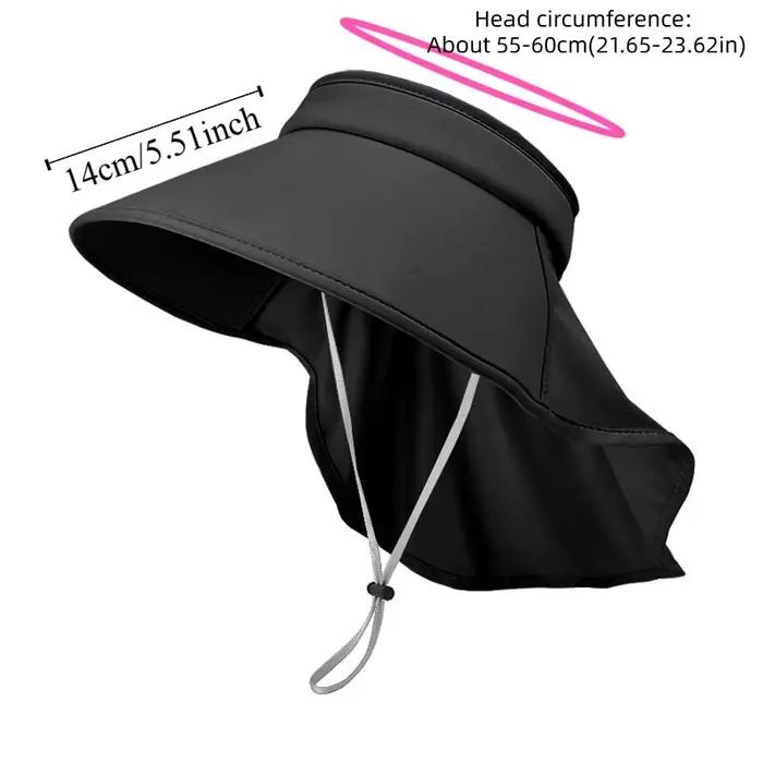 Casquette de soleil pour homme à visière large